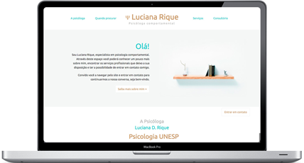 Website: Luciana Rique